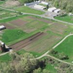 Lampson Brook Farm from the air